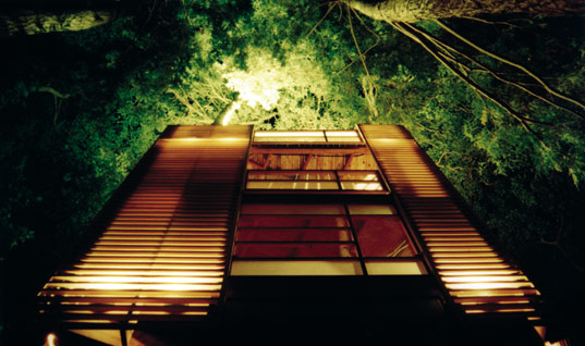 4treehouse, Lukasz Kos, glowing treehouse, modern treehouse, Ontario, Lake Maskoka