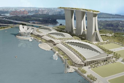 MARINA BAY SANDS by moshe safdie